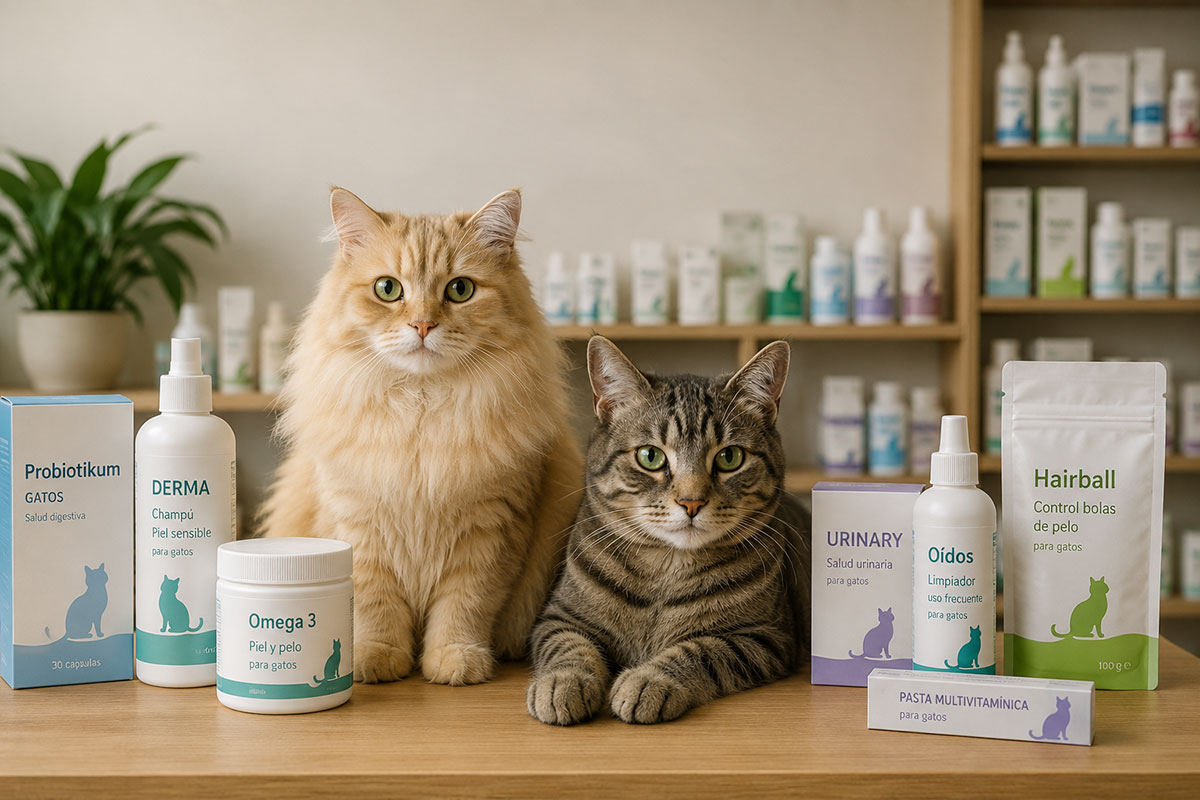 Parafarmacia para gatos