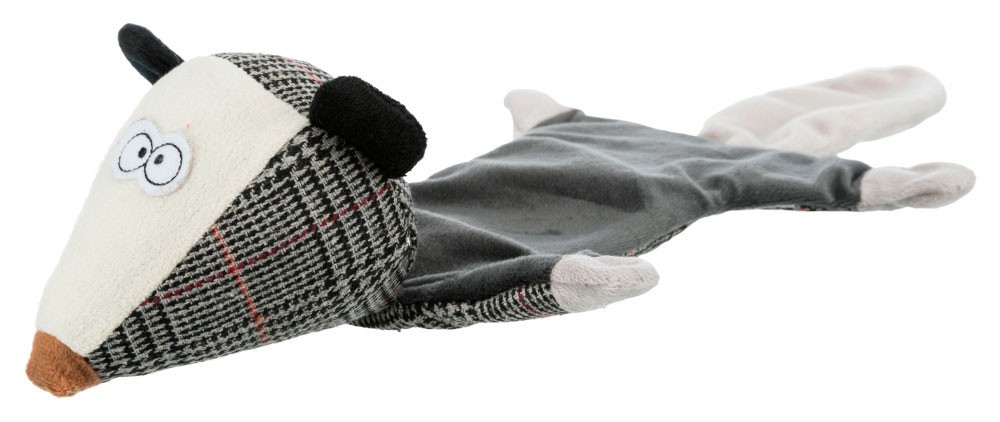 Juguete para perro peluche sin relleno de trapo mofeta