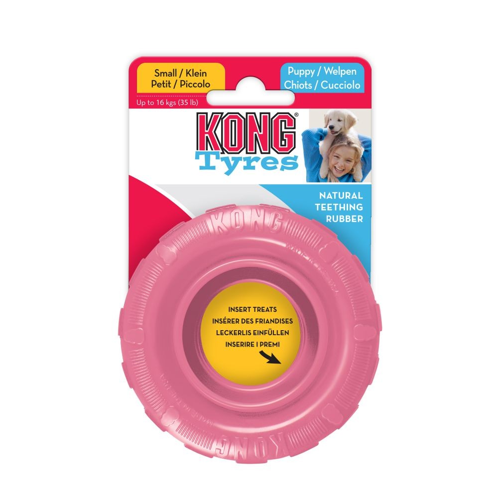 Juguete para cachorro mordedor Kong puppy tyres