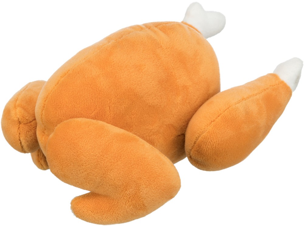 Juguete para perro, peluche pollo asado