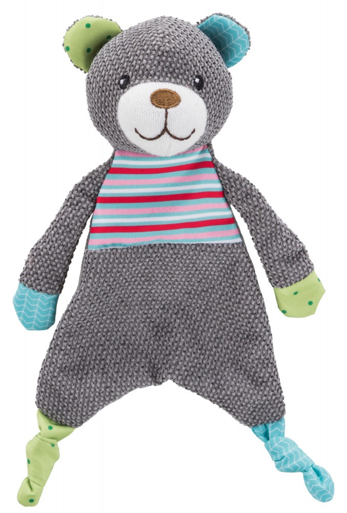 Juguete para perro, peluche oso papel crunch