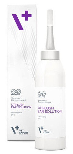 Otiflush Ear Solution Perro y Gato Vet Expert 125 ml