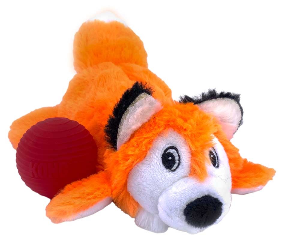Juguete para perro, Kong Cozie Pocketz Fox