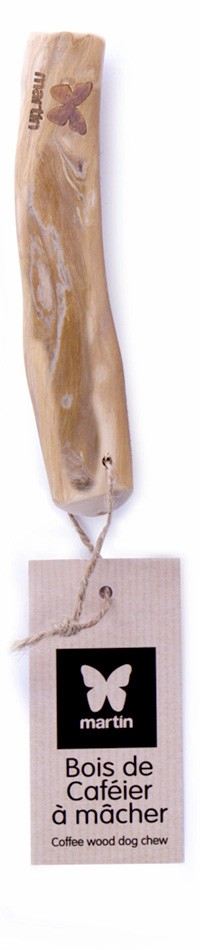 Mordedor de madera de árbol de café para perro, Martin Sellier