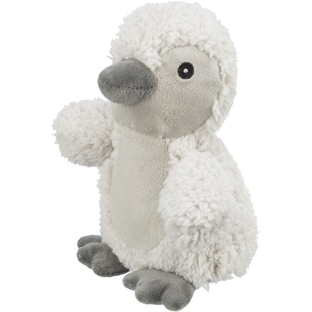 Juguete para perro, peluche de pingüino reciclado