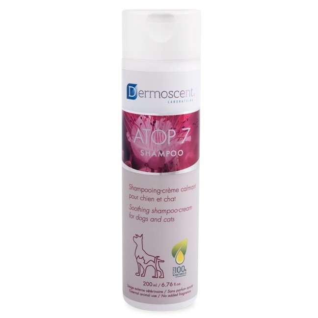 Champú Dermoscent Atop7 para perro y gato