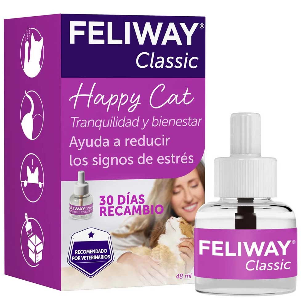 FELIWAY recambio para difusor eléctrico controlador comportamiento de los gatos