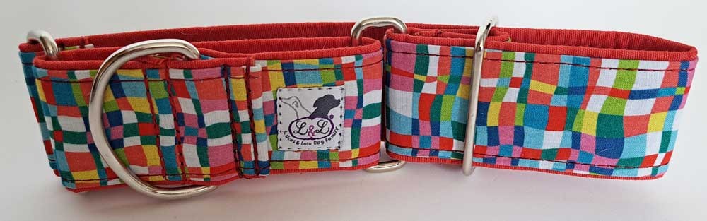 Collar para piccolo en tela loneta modelo Rubick