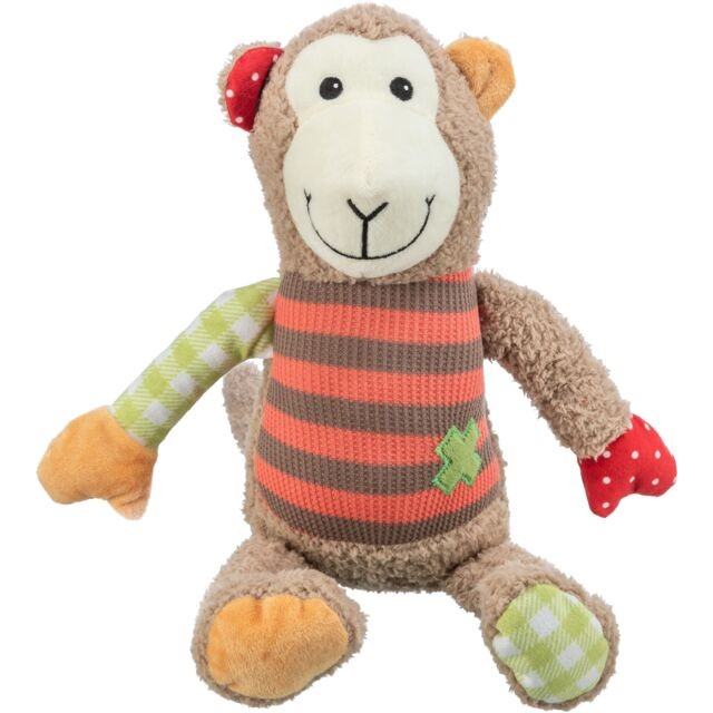 Juguete para perro, peluche mono