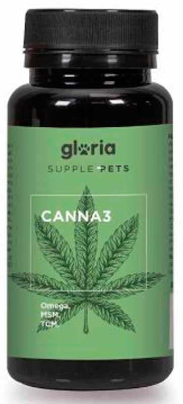 CANNA3 harina de cáñamo para perros y gatos