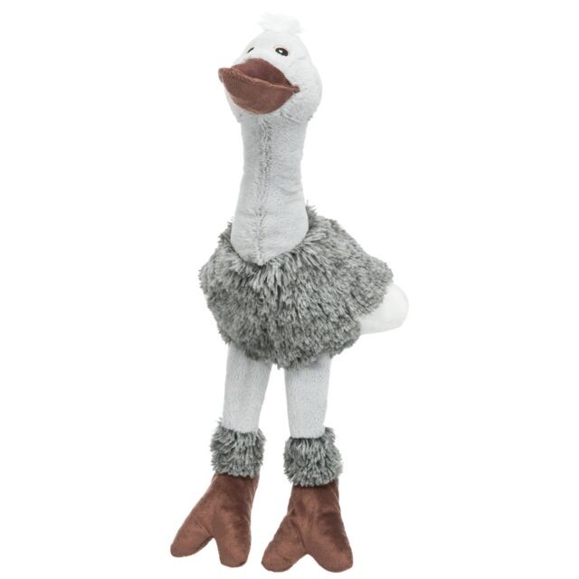 Juguete para perro, peluche avestruz