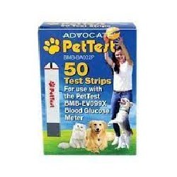 Tiras glucómetro para perros y gatos