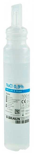 Fisiológico de irrigación NaCl al 0,9%