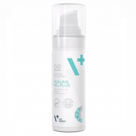 HEALING GEL PLUS cicatrizante para perro y gato de VetExpert