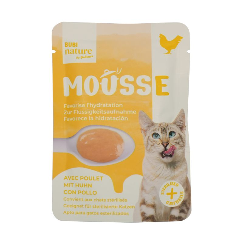 Mousse Bubi Nature de pollo