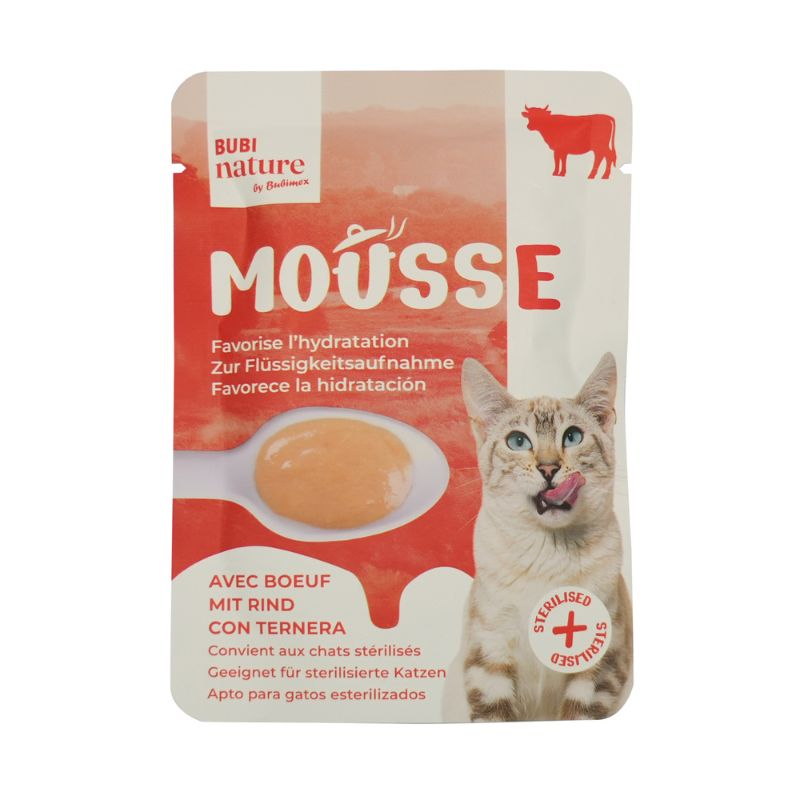 Mousse Bubi Nature de ternera