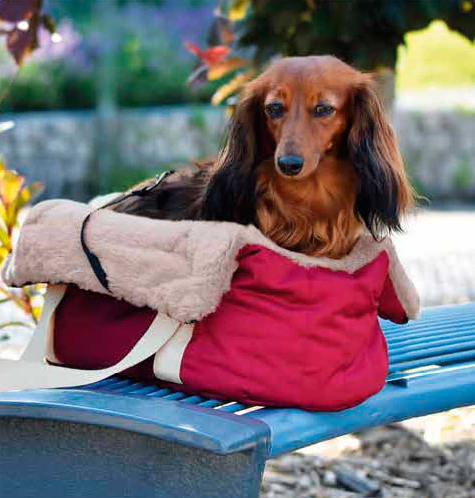 Bolso de transporte de perro modelo Doux