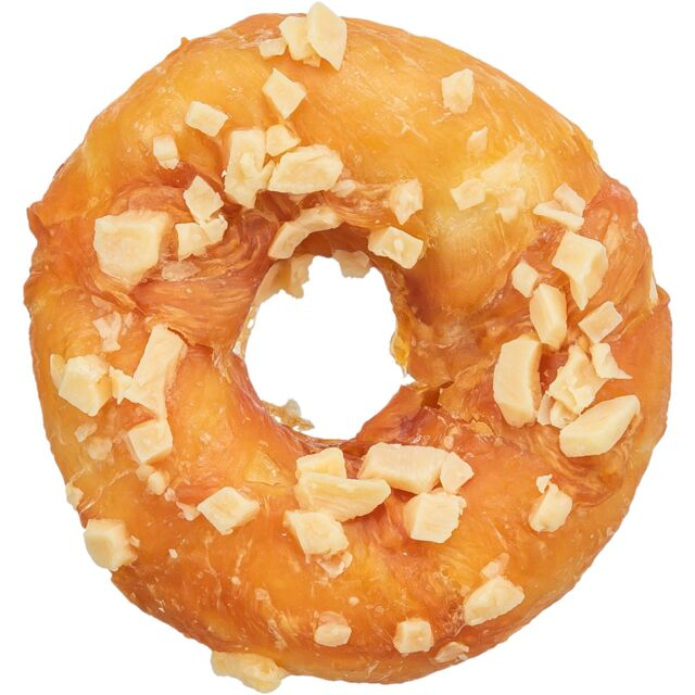 Snack para perro rosquilla de pollo y queso