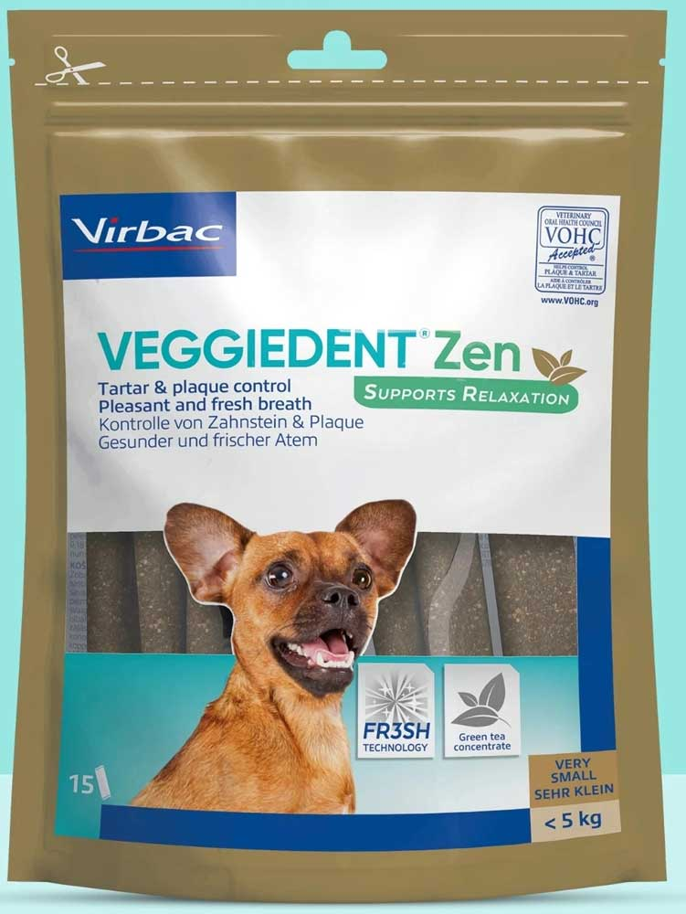 Limpiador dental para perros Veggiedent Zen