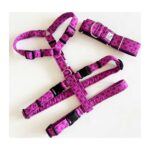 Arnés antiescape especial para piccolos geometría morado - Imagen 2