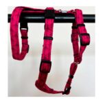 Arnés antiescape especial para piccolos geometría fucsia