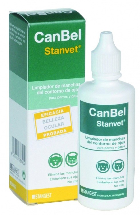 CanBel Limpiador manchas zona de ojos de los perros