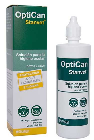 OPTICAN solución para la higiene ocular del perro y gato