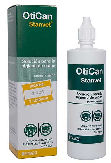 OTICAN solución para la higiene auricular del perro y gato