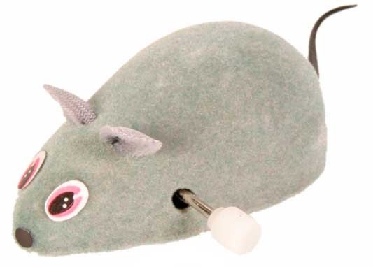 Juguete para gato ratón mecánico