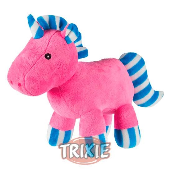 Juguete para perro peluche unicornio rosa