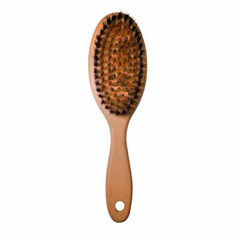 Cepillo para perros de cerdas naturales y cobre