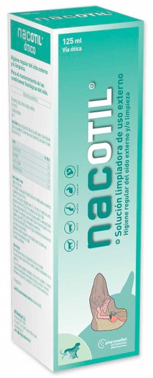 NACOTIL solución ótica para perros y gatos